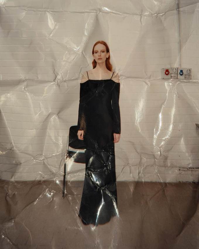 Shot on film, printed on Fujifilm photographic paper, then physically 